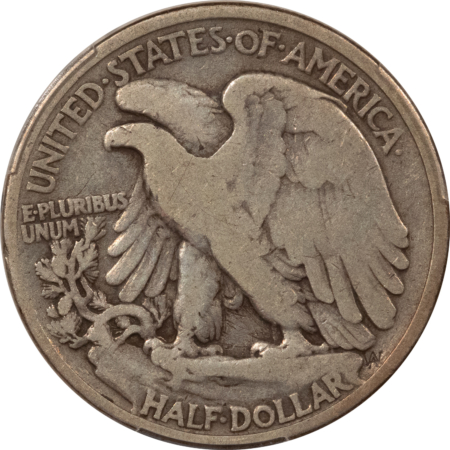 New Certified Coins 1921 WALKING LIBERTY HALF DOLLAR – PCGS VG-8, NICE ORIGINAL KEY-DATE