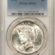 Dollars 1922 $1 PEACE DOLLAR – PCGS MS-63, WHITE