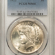 New Certified Coins 1922 $1 PEACE DOLLAR – PCGS MS-65, CREAMY WHITE GEM!