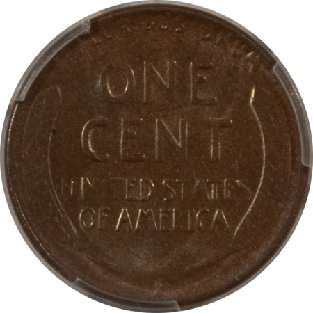 Lincoln Cents (Wheat) 1922-D LINCOLN CENT – PCGS MS-62 BN, PRETTY & CHOICE!