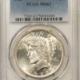 Dollars 1922 $1 PEACE DOLLAR – PCGS MS-64, FRESH WHITE