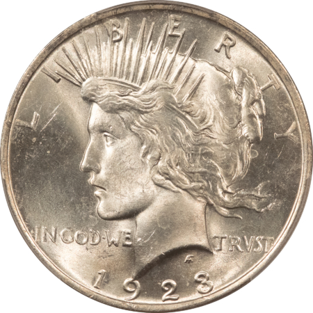 Dollars 1923 $1 PEACE DOLLAR – PCGS MS-63 WHITE