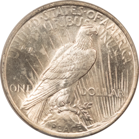 Dollars 1923 $1 PEACE DOLLAR – PCGS MS-63 WHITE