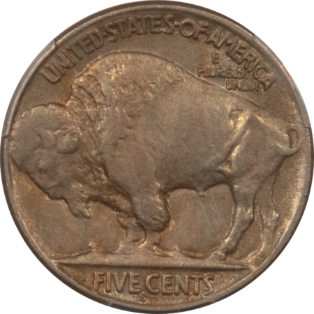 Buffalo Nickels 1923-S BUFFALO NICKEL – PCGS AU-58, ORIGINAL & TOUGH DATE!