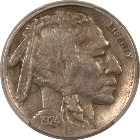 Buffalo Nickels 1924-S BUFFALO NICKEL – PCGS VF-25