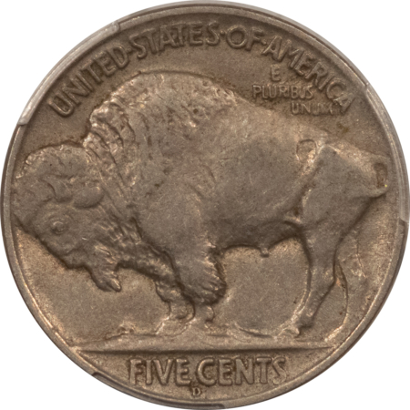 Buffalo Nickels 1925-D BUFFALO NICKEL – PCGS XF-45, WELL STRUCK, HIGH GRADE!