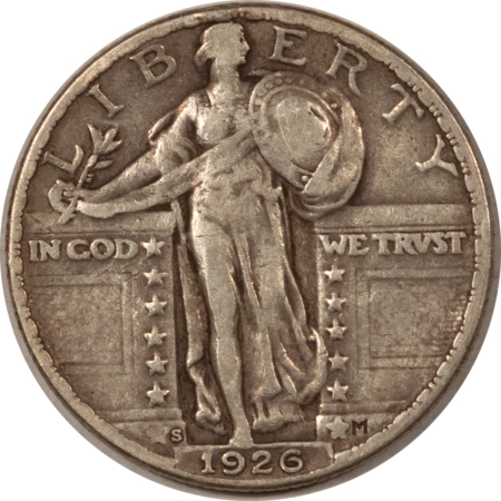 New Store Items 1926-S STANDING LIBERTY QUARTER – HIGH GRADE CIRCULATED EXAMPLE!