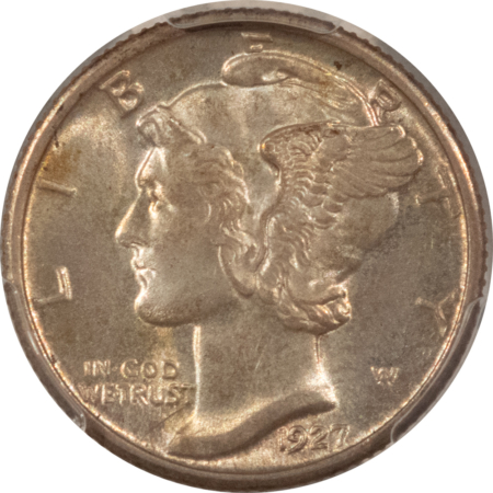 Mercury Dimes 1927 MERCURY DIME – PCGS MS-64 FB, FRESH & PREMIUM QUALITY!