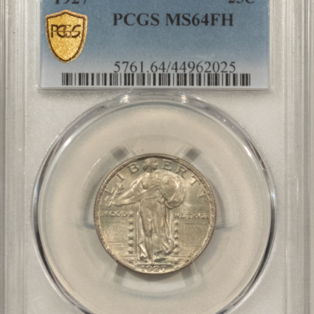 New Certified Coins 1927 STANDING LIBERTY QUARTER – PCGS MS-64 FH, FRESH & PREMIUM QUALITY!