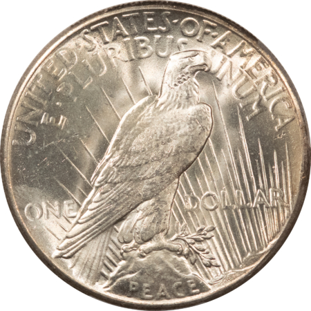 New Certified Coins 1928 $1 PEACE DOLLAR – PCGS MS-64, BLAZING WHITE! KEY-DATE!