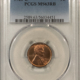 Lincoln Cents (Wheat) 1927-S LINCOLN CENT – PCGS MS-64 BN, ATTRACTIVE & PREMIUM QUALITY! TOUGH DATE!