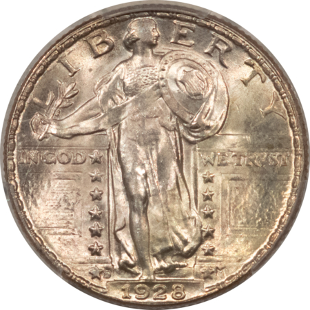 New Certified Coins 1928-D STANDING LIBERTY QUARTER – PCGS MS-64
