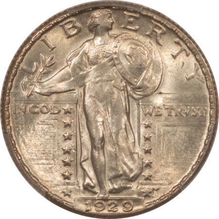 New Certified Coins 1929 STANDING LIBERTY QUARTER – PCGS MS-64