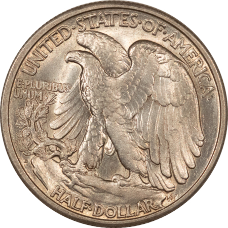 Half Dollars 1929-D WALKING LIBERTY HALF DOLLAR – UNCIRCULATED WITH A CHOICE LOOK!