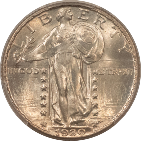 New Certified Coins 1930 STANDING LIBERTY QUARTER – PCGS MS-65, FRESH & LUSTROUS GEM!