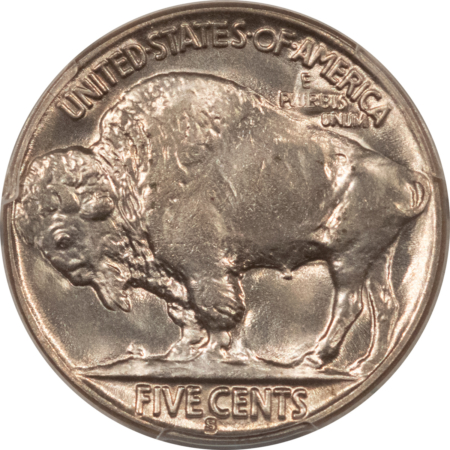 Buffalo Nickels 1930-S BUFFALO NICKEL – PCGS MS-65, BLAZING WHITE GEM, PREMIUM QUALITY!