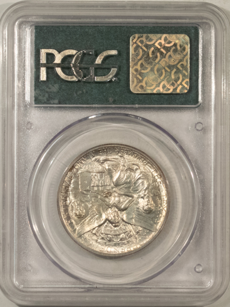 CAC Approved Coins 1934 TEXAS COMMEMORATIVE HALF DOLLAR – PCGS MS-64 CAC 2 PIECE OGH, LOOKS 66, PQ+