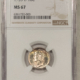 Dimes 1937 PROOF MERCURY DIME – PCGS PR-63, WHITE! TOUGH EARLY PROOF