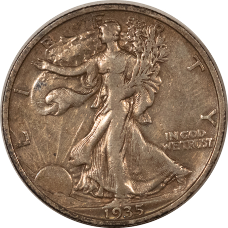 New Store Items 1935-S WALKING LIBERTY HALF DOLLAR – HIGH GRADE CIRCULATED EXAMPLE!