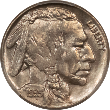 Buffalo Nickels 1935-S BUFFALO NICKEL – PCGS MS-65, BLAZING GEM!