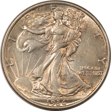 New Store Items 1936 WALKING LIBERTY HALF DOLLAR – HIGH GRADE EXAMPLE!