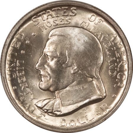 Early Commems 1936 CLEVELAND COMMEMORATIVE HALF DOLLAR – PCGS MS-65, LUSTROUS GEM!