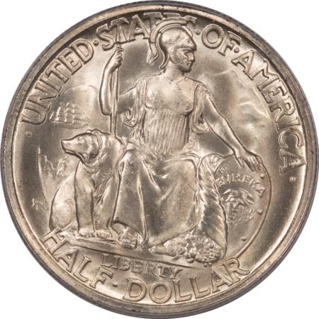 New Certified Coins 1936-D SAN DIEGO COMMEMORATIVE HALF DOLLAR – PCGS MS-65, BLAZING GEM!