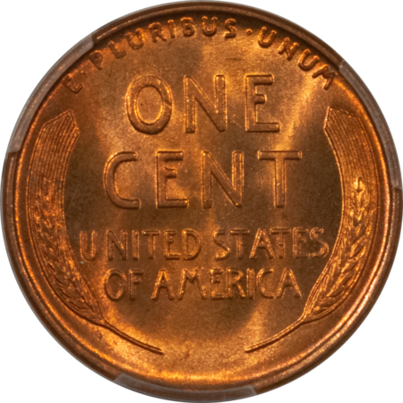 Lincoln Cents (Wheat) 1937-D LINCOLN CENT – PCGS MS-66 RD, LOOK SUPERB! PREMIUM QUALITY!