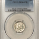 Mercury Dimes 1943-D MERCURY DIME – PCGS MS-65 FB, PRETTY GEM!