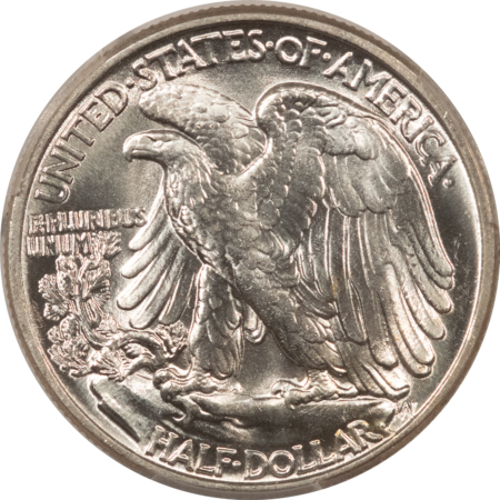 Half Dollars 1942 WALKING LIBERTY HALF DOLLAR – PCGS MS-64