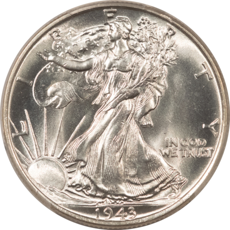 Half Dollars 1943 WALKING LIBERTY HALF DOLLAR – PCGS MS-65