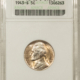 Mercury Dimes 1936 MERCURY DIME – NGC MS-66, LOOKS FB!