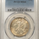 Half Dollars 1944-S WALKING LIBERTY HALF DOLLAR – PCGS MS-65, CLEAN SURFACE! ORIG WHITE GEM!