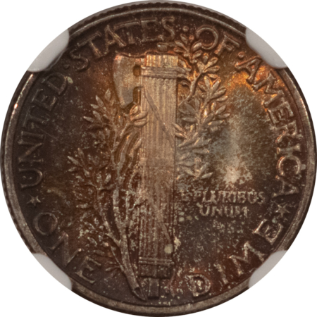 Mercury Dimes 1945 MERCURY DIME – NGC MS-66, PRETTY!