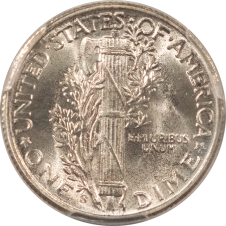 Mercury Dimes 1945-S MERCURY DIME – PCGS MS-65, PREMIUM QUALITY++!