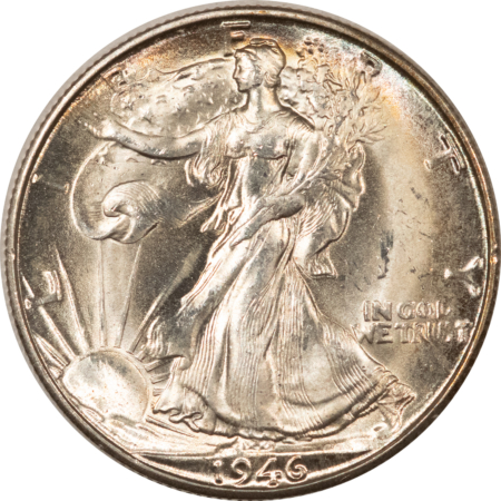 New Store Items 1946-D WALKING LIBERTY HALF DOLLAR – UNCIRCULATED! VERY CHOICE, A BLAZER!