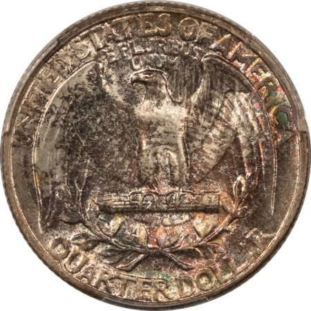 New Certified Coins 1948-S WASHINGTON QUARTER – PCGS MS-66, ORIGINAL MINT SET TONING!