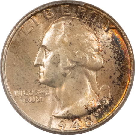 New Certified Coins 1948-S WASHINGTON QUARTER – PCGS MS-66, ORIGINAL & REALLY PRETTY! 67 LOOK!!