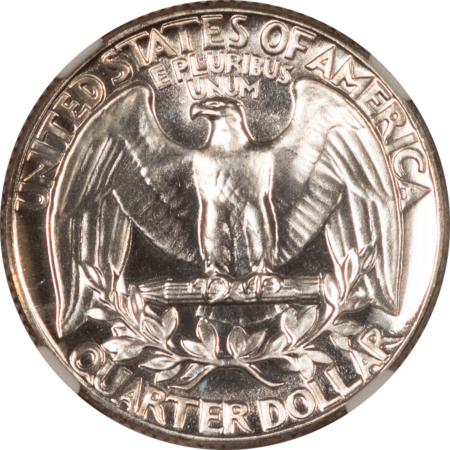 New Certified Coins 1951 PROOF WASHINGTON QUARTER – NGC PF-65, WHITE GEM PROOF!
