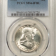 Franklin Halves 1957 FRANKLIN HALF DOLLAR – PCGS MS-66, PRETTY!