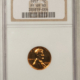 Lincoln Cents (Wheat) 1958 PROOF LINCOLN CENT – PCGS PR-67 CAM, PRETTY! FULL RED CAMEO!