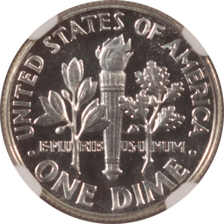 New Certified Coins 1961 PROOF ROOSEVELT DIME – NGC PF-69 CAMEO, WHITE!