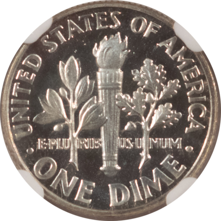 New Certified Coins 1961 PROOF ROOSEVELT DIME – NGC PF-69 CAMEO, WHITE!