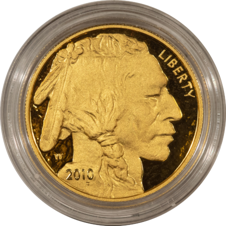 American Gold Eagles, Buffaloes, & Liberty Series 2010-W $50 1 OZ PROOF GOLD AMERICAN BUFFALO GEM PROOF IN ORIGINAL GOVT PACKAGING