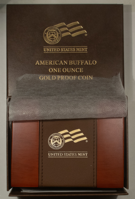 American Gold Eagles, Buffaloes, & Liberty Series 2010-W $50 1 OZ PROOF GOLD AMERICAN BUFFALO GEM PROOF IN ORIGINAL GOVT PACKAGING