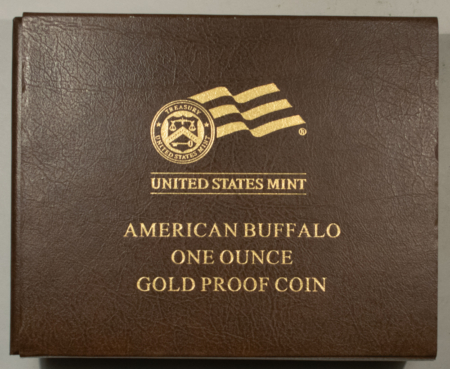 American Gold Eagles, Buffaloes, & Liberty Series 2010-W $50 1 OZ PROOF GOLD AMERICAN BUFFALO GEM PROOF IN ORIGINAL GOVT PACKAGING