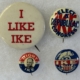 New Store Items 1896 MCKINLEY-HOBART 3/4″ LAPEL STUD, ENAMEL W/ RAISED GOLD ELEPHANT-SCARCE/MINT