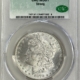Dollars 1879-CC $1 MORGAN DOLLAR, VAM-3 CAPPED CC – NGC VG-8 TOP 100, SUPER NICE! ORIG!