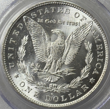 Dollars 1880-O $1 MORGAN DOLLAR – PCGS MS-62, BLAST WHITE!