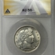 Barber Quarters 1914 BARBER QUARTER – ANACS AU-58, BLAST WHITE!
